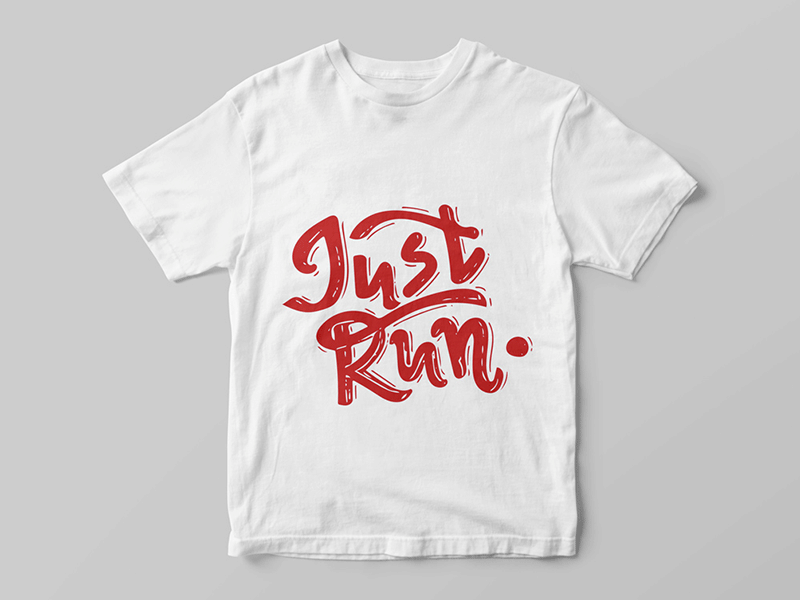 HandLettering on tee. by AKHIL PRASENAN on Dribbble