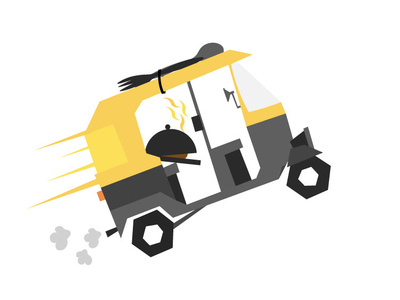 Indian Food Delivery concept branding design graphic graphic design icon illustration illustrator inspired logo ui vector