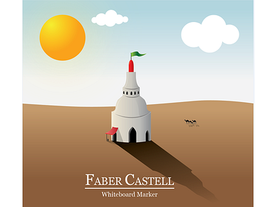 Faber Castle castle concept desert dunes faber illustration quick