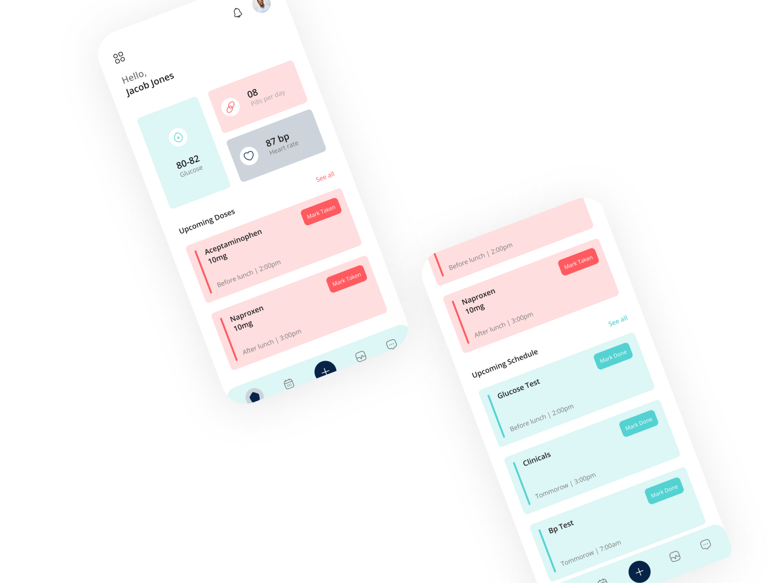mDiabetes app by Ibrahim Adeyemi on Dribbble