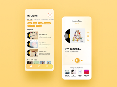 Music Player App app design audio player dailyui design challenge figma ios app ios screen music music app music player playlist product design shuffle ui ui design ux ux design