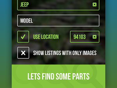 Row52 Re-design app blur button car field flat form junk yard loud minimal row52 strokes4days