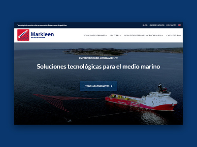 Markleen design ui web website
