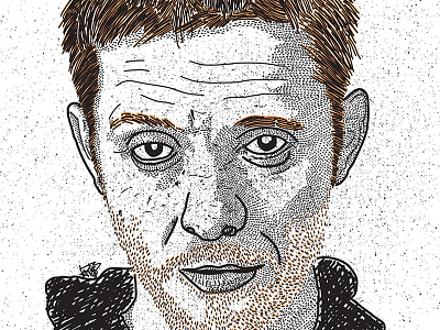 Jamie Hewlett editorial gorillaz grit illustration jamie hewlett portrait