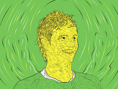 Roman Pavlyuchenko editorial football illustration player portrait roman pavlyuchenko russia soccer