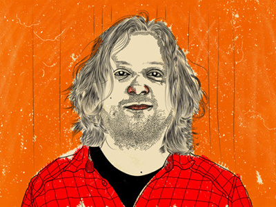 Prins Thomas editorial illustration portrait prins thomas