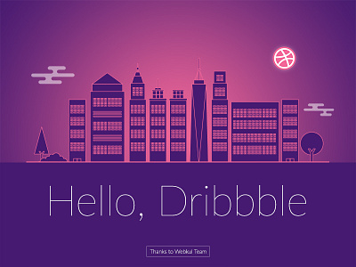 Dribbble Debut Shot debut debut shot design dribbble first shot meetup player webkul