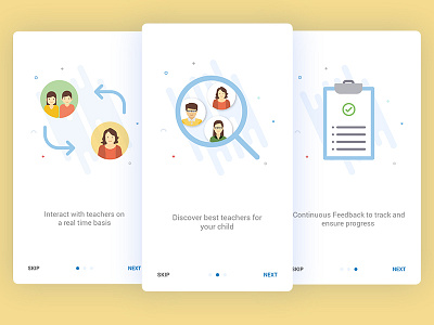 Onboarding Screens for Education App - User 2