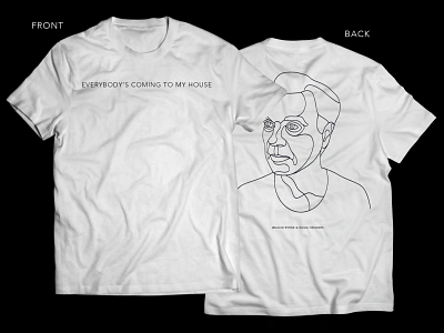 David Byrne/Doug Henders Prototype Tee branding david byrne design doug henders illustration logo minimalist vector