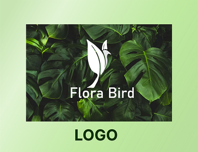 Logo Flora Bird 3d animation branding design graphic design illustration logo motion graphics ui vector