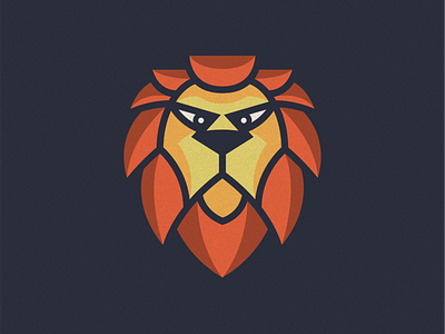 lion animal animal logo branding design endr illustration logo mascotlogo modern vector