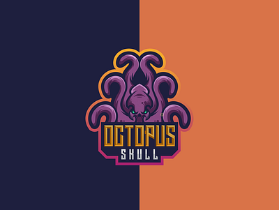 octopus animal animal logo branding design endr illustration logo mascot design modern octopus logo vector