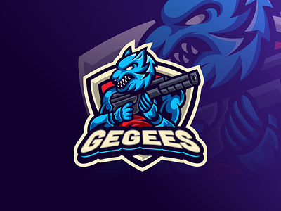 esport mascot logo design animal animal logo app branding design endr esport logo illustration logo mascot logo modern vector