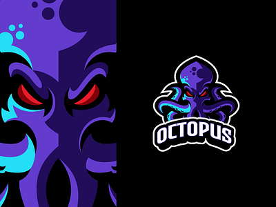 Octopus animal logo branding design endr kraken logo modern octopus octopus logo sea squid trend trending logo trendy design water