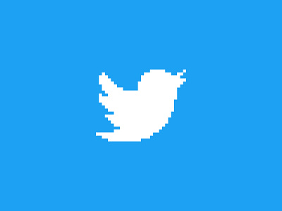 Twitter - Everyday Pixel Art Logo design designer designs logo logo design logos minimal minimalism minimalist pixel pixel art twitter