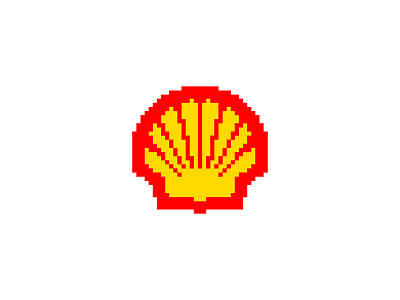 Shell - Everyday Pixel Art Logo