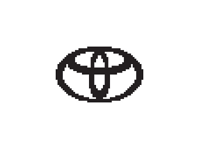 Toyota - Everyday Pixel Art Logo