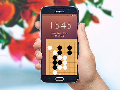 Go Screen Unlocker Idea baduk game go problem solve unlock weiqi