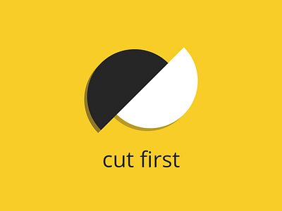 Logo for "cut first" go club