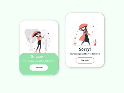 Flash Message branding dailyui design error flashmessage popup success ui