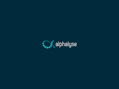 alphalyse design icon vector