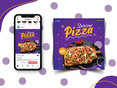 Social Media Design ads ads campaign attractive banner branding delivery app eye catchy facebook ads facebook cover facebook post fast food food app food delivery home delivery illustration instagram instagram ads instagram post instagram story peace graph