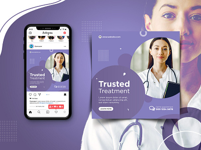 Social Media Design ads attractive banner branding clinic delivery app design doctor app eye catchy facebook ads facebook cover facebook post health banner illustration instagram instagram ads instagram story medicine peace graph professional