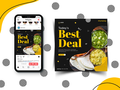 Social Media Design ads attractive banner branding delivery app dishes eye catchy facebook cover facebook post fast food food delivery graphic illustration instagram instagram post instagram story peace graph professional promotion restaurant