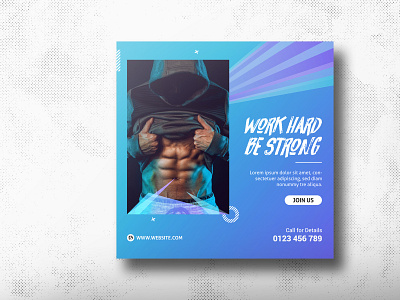 Social Media Design ads ads campaign attractive banner body building branding campaign carousel creatives eye catchy facebook cover facebook post gym instagram instagram post instagram story motion graphics social media post workout