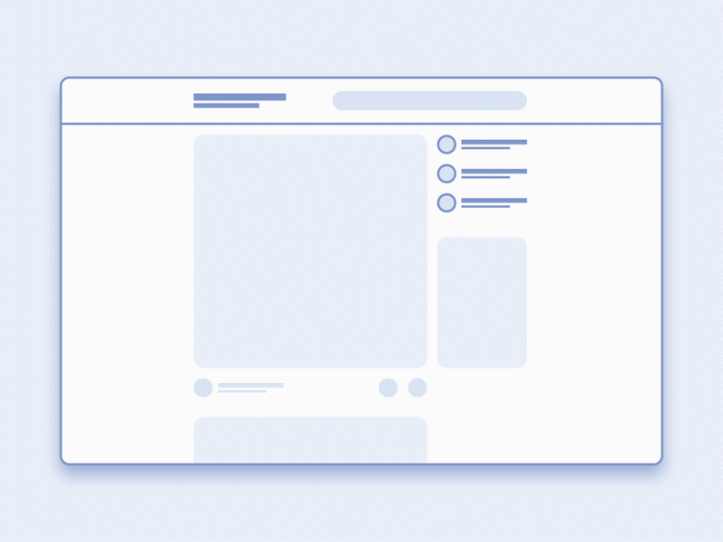 Wide/Mobile view selection animation