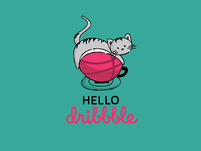 Cat lady Dribbble