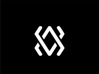 V+A minimalist graphic design logo