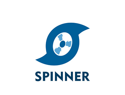 Spinner S Letter Logo branding design graphic design icon illustration logo minimalist s s letter spinner spinning logo vector
