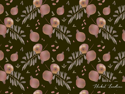 Forbidden Fruit - Embodied Nature Collection botanical climate change environmentalism illustration mythology nature pattern repeating pattern