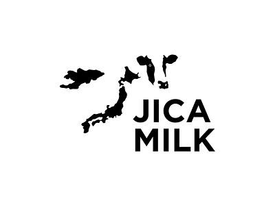 JICA MILK cow japan kyrgyzstan logo milk shift