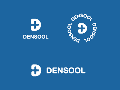 Densool d letter design geometry health kyrgyzstan logo medicine pharmacy plus shift typography vector