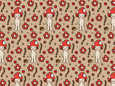 Shroomie Pattern 3