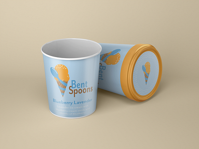 Bent Spoons Packaging - Blueberry Lavender