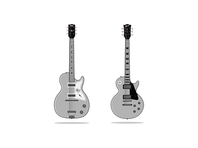 Guitars that changed music forever #02 blues design guitar guitars illustration jazz rock vector