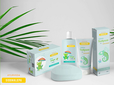 Ayurveda Siddhalepa Re-branding branding design illustration typography