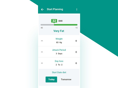Start Planing - Weight Loss App app bmi fit mobile weight