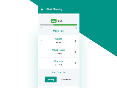 Start Planing - Weight Loss App