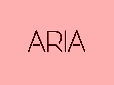 ARIA Logo Animation after effects loading logo logo animation