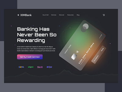 Banking website banking banking website clean design figma finance fintech graphic design landing page ui uiux zixo