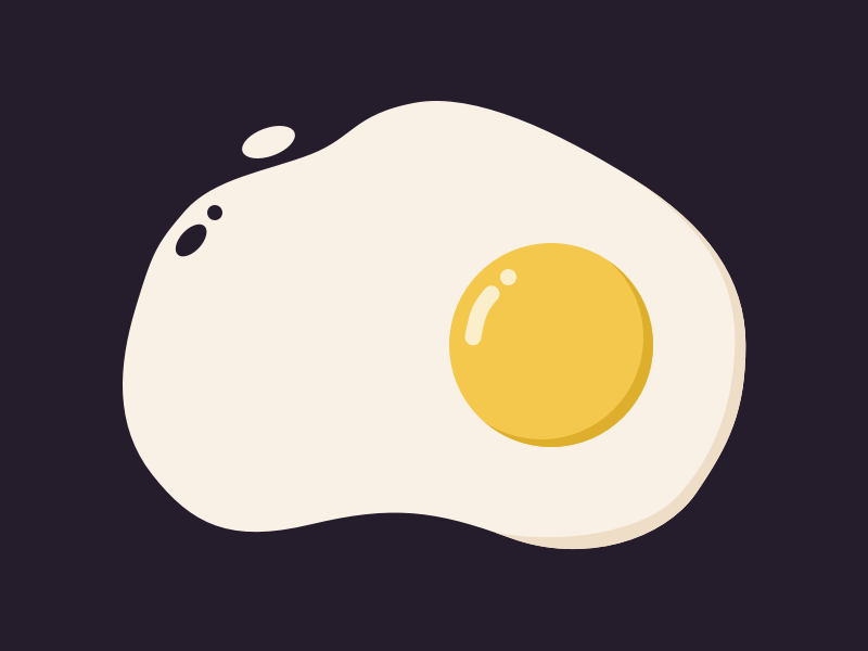 Egg by Qianxu Zeng on Dribbble