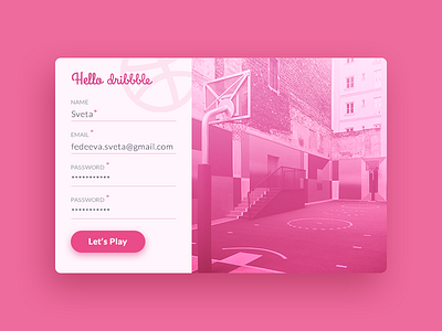 Hello Dribbble