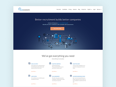 Applicant Tracking System Homepage