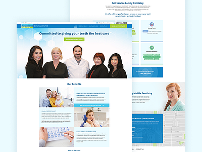 Dental Clinic Homepage