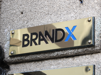 Brandx Logo Plaque