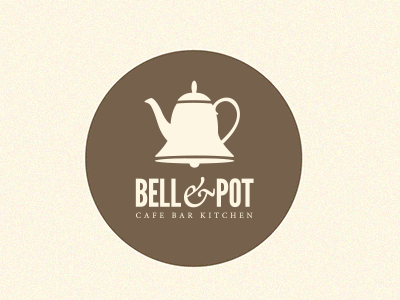 Bell & Pot Second draft bar cafe coffee identity logo shop